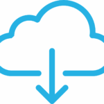 Free download cloud file download vector